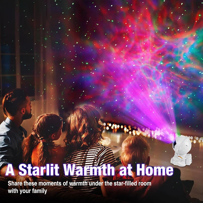 Spaceman Galaxy LED Projektor - Astronaut Sternenhimmel Nachtlicht